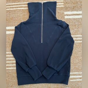 Varley Vine Half-Zip Pullover - Dark Sapphire
